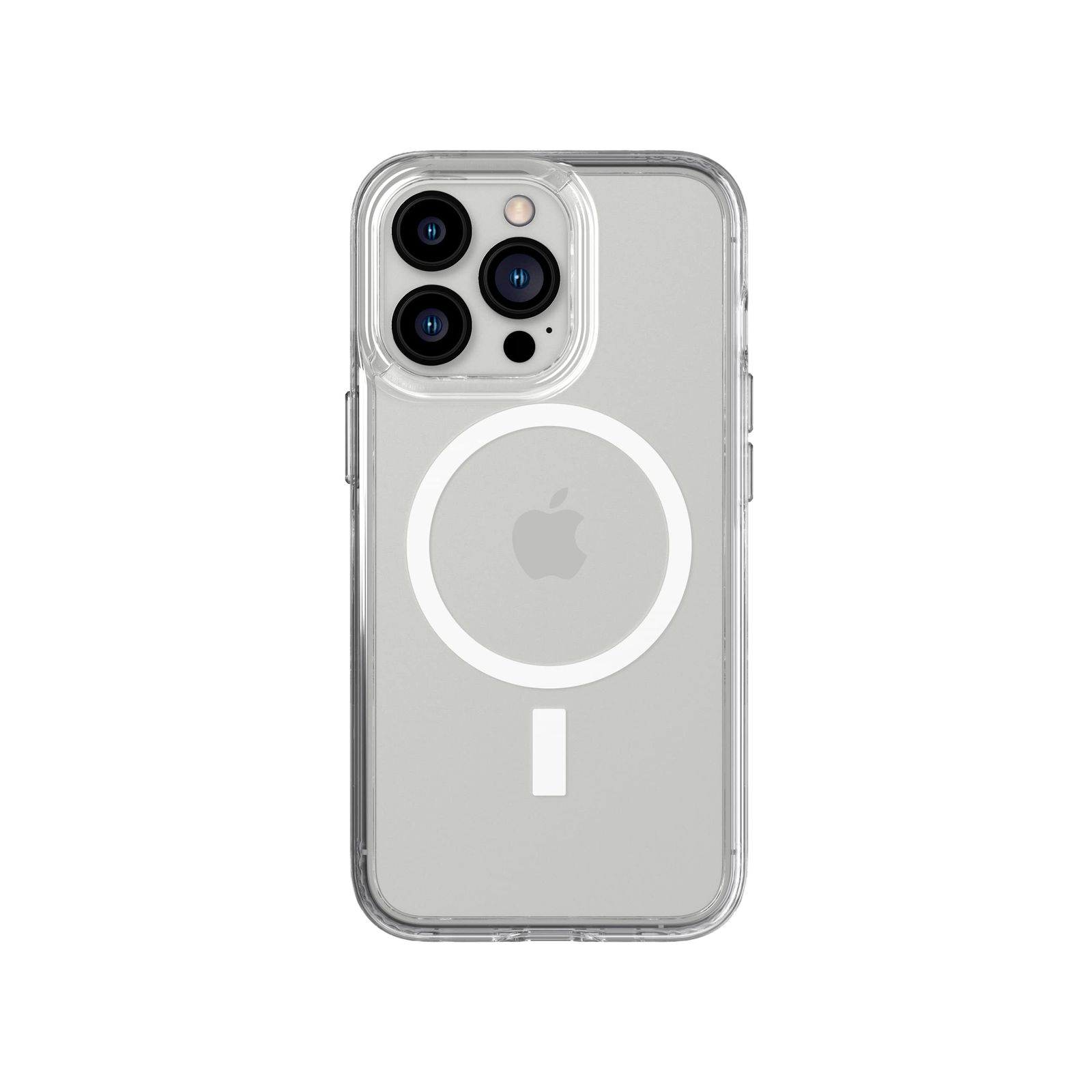 Tech21 Evo Clear (MagSafe) iPhone 13 Pro用 - 透明 MagSafe 電話ケース 12フィート マルチドロップ保護 Clear - iPhone (MagSafe) 17e⁄16e⁄15⁄14⁄13 6.1