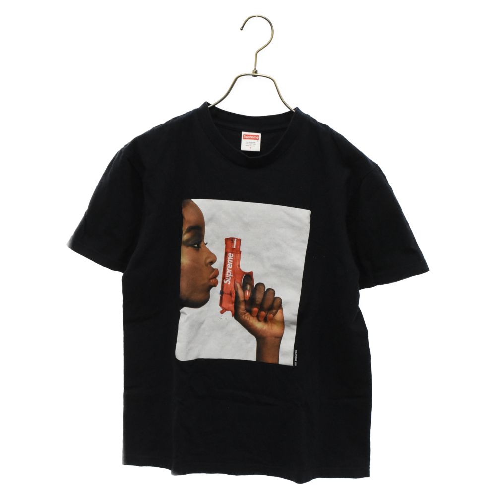 SUPREME (シュプリーム) 21SS Water Pistol Tee ウォーターピストル プリント 半袖Tシャツ カットソー ネイビー -  メルカリ