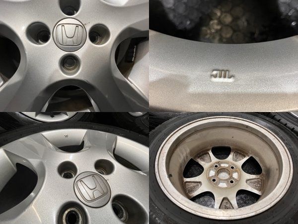 DUNLOP WM02 175/65R15】スタッドレス【HONDA フィット 純正ホイール 