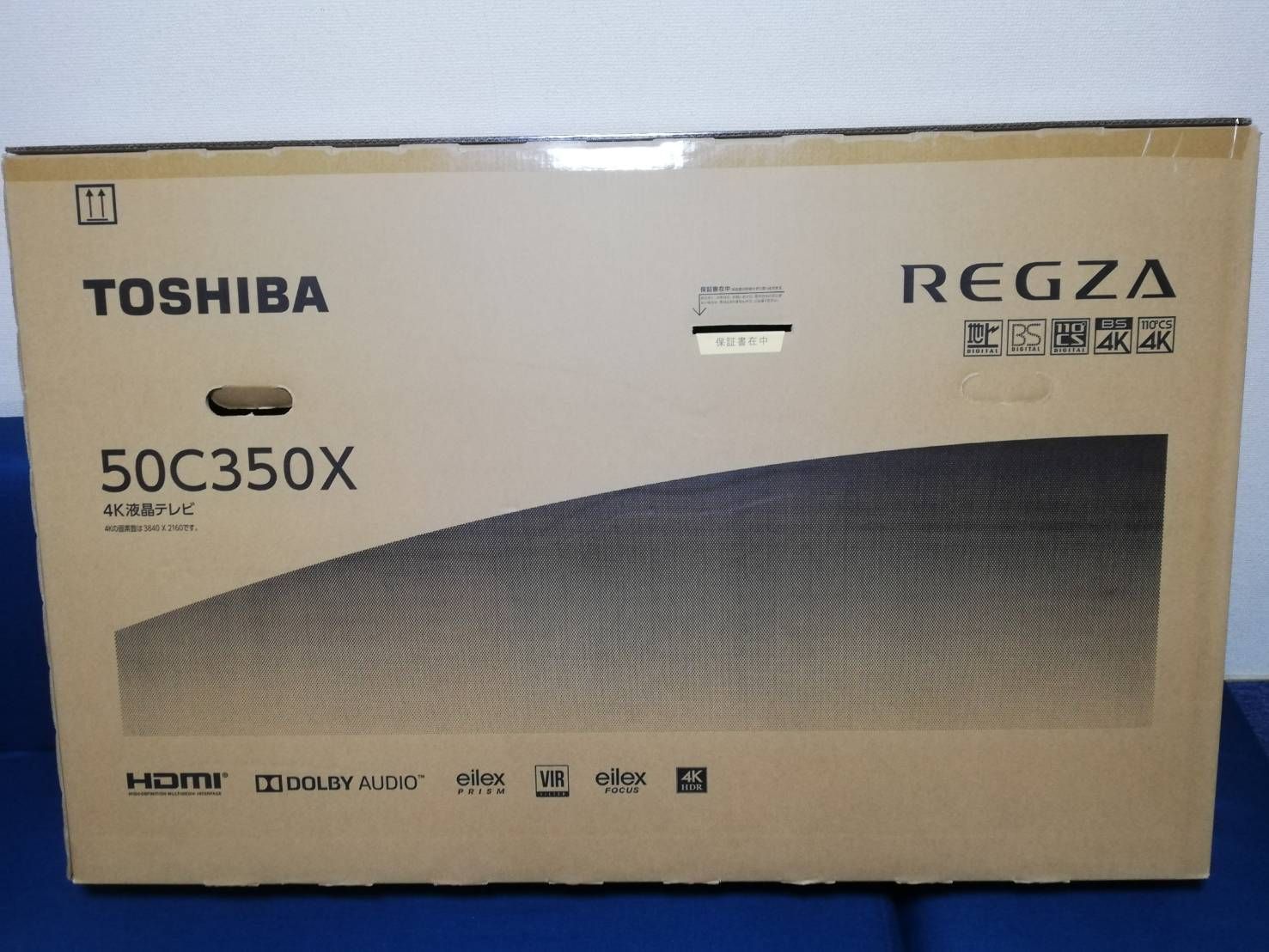 新品 未開封 TOSHIBA 4K液晶テレビ REGZA 50C350X - メルカリShops