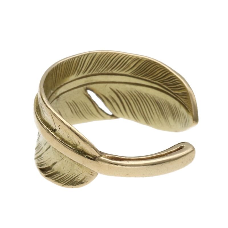 ゴローズ 全金フェザーピンキー リング メンズ 6号 - メルカリ