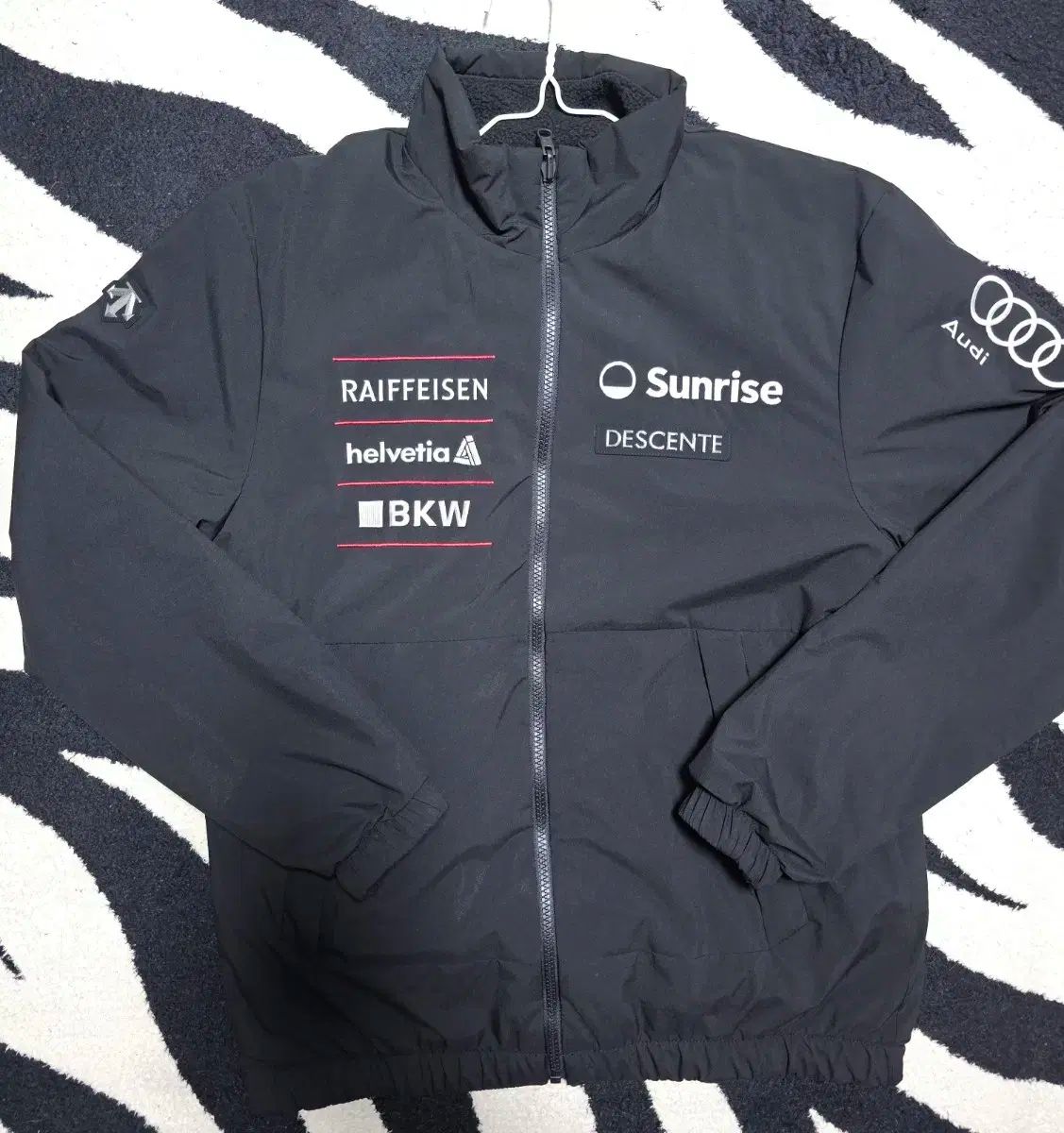 2025 デサント スイススキー リバーシブル フリース s