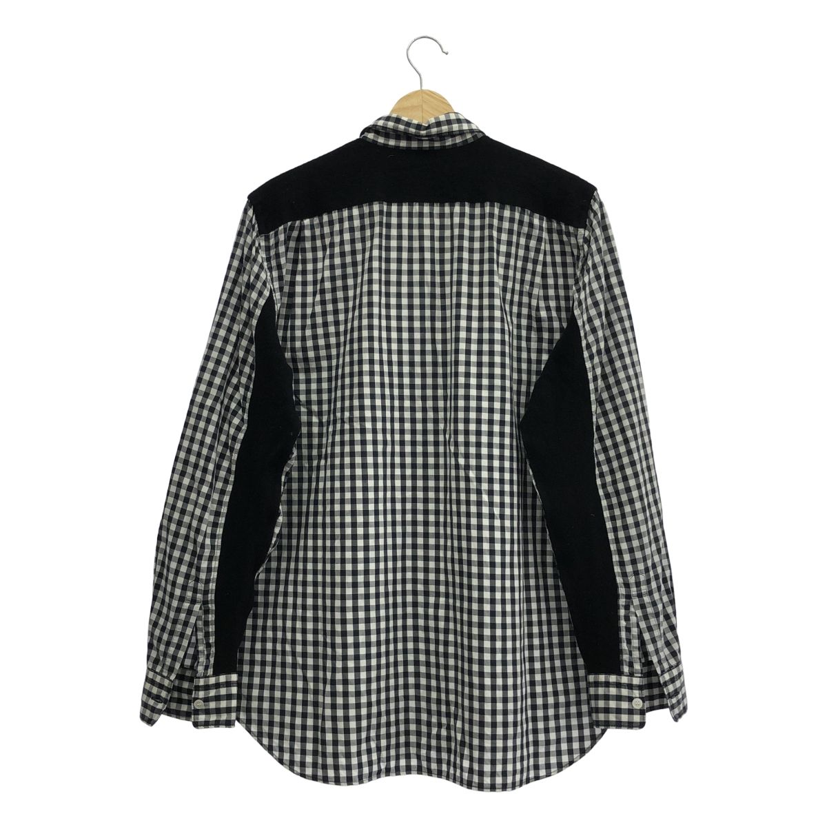 コムデギャルソンHOMME モッズコートライナーチェック柄 BLACK M COMME des GARCONS HOMME コムデギャルソンオム 23AW モッズ