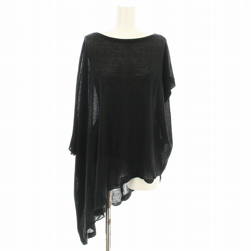 ENFOLD アシンメトリードレープシャツ（BLACK） 38 - メルカリ