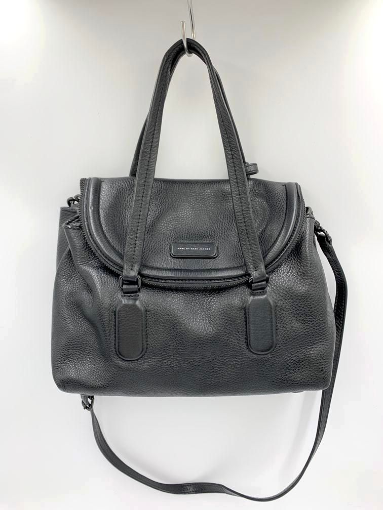 MARC BY MARC JACOBS WORKWEAR レザー2WAYバッグ マーク バイ マーク ジェイコブス ショルダーストラップ付き