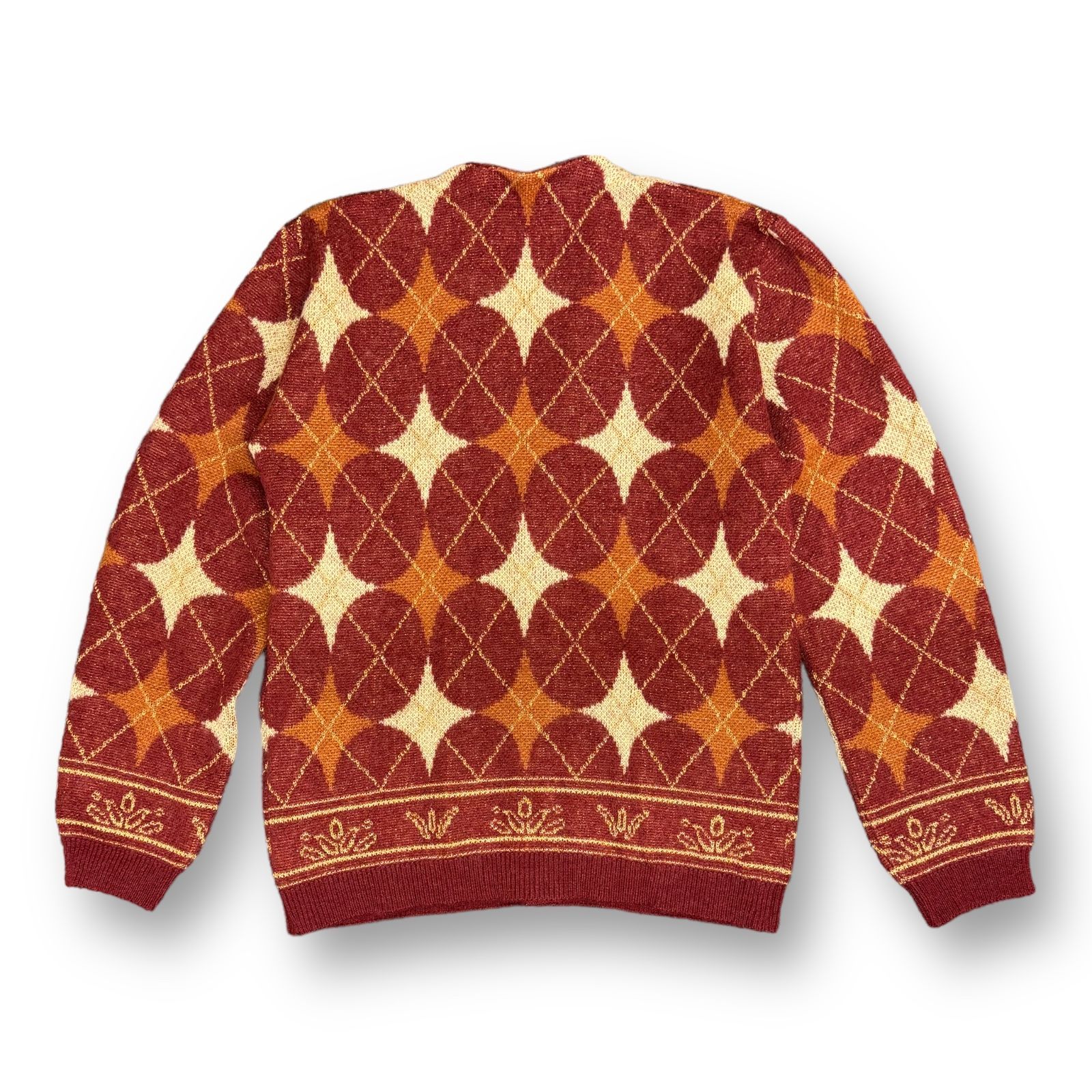 定価51700円 新品 Taiga Igari DIAMOND CARDIGAN GARNET ダイアモンド 