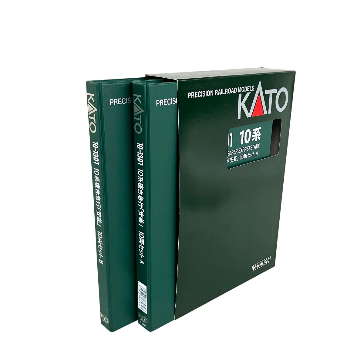 KATO 10-1301 10系 寝台急行 安芸 AB 10両セット Nゲージ 鉄道模型 カトー 良好 Y10539773