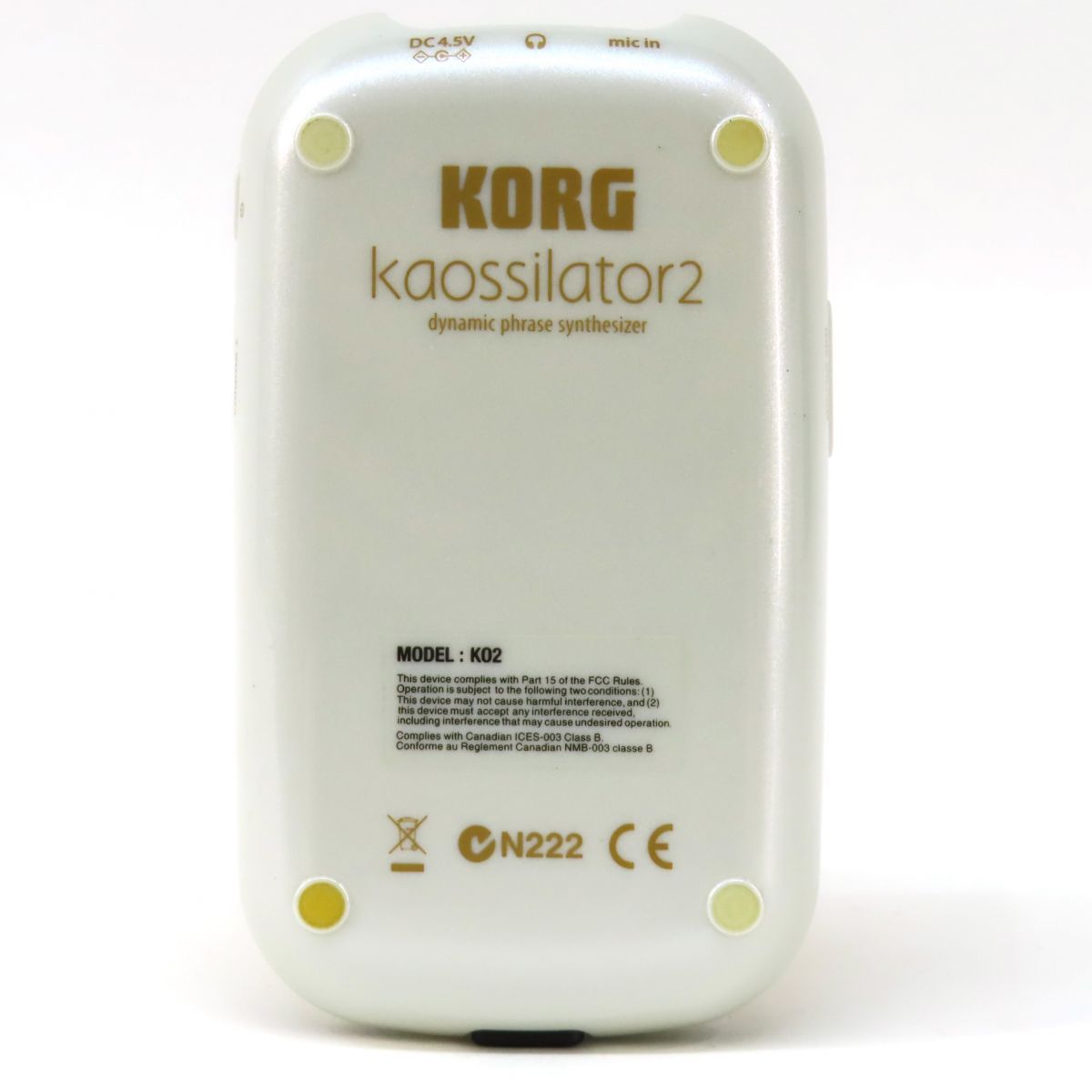 KORG コルグ Kaossilator 2 カオシレーター KO2 アナログモデリングシンセ ※中古