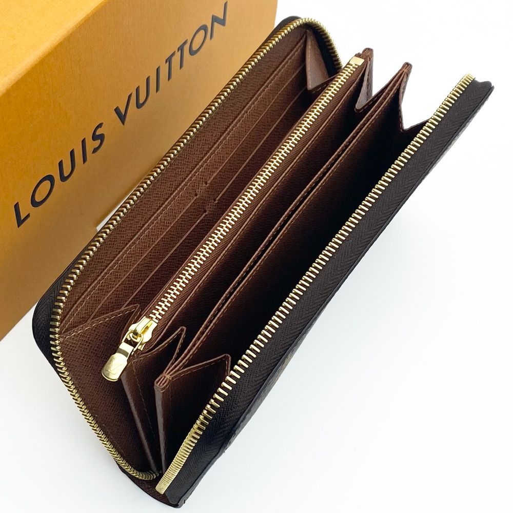 極上美品】ルイヴィトン LOUIS VUITTON モノグラム ジッピーウォレット 