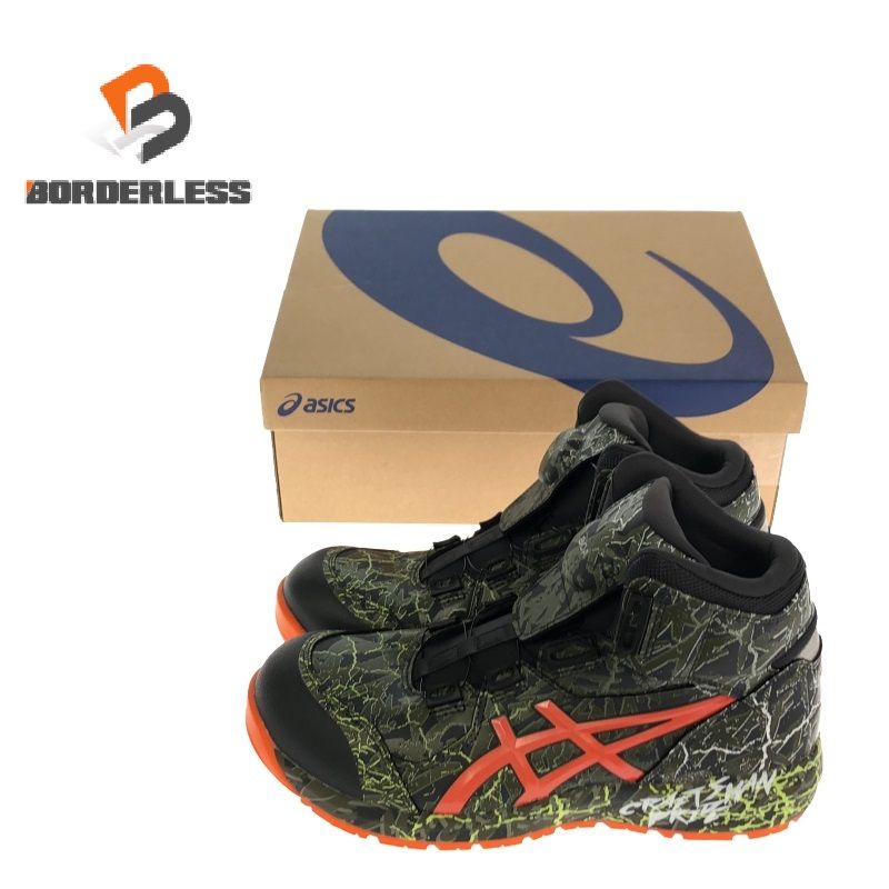 ☆未使用 限定色☆ASICS アシックス 安全靴 ウィンジョブ/WINJOB CP304 BOA MAGMA 1273A077-300 26.0cm  マントルグリーン×ハバネロ 96863 - メルカリ