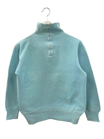 60s VINTAGE SWEATSHIRT HALF ZIP グランジ 片爪 Half Zip Sweater - Grey Melee – Hang Eleven