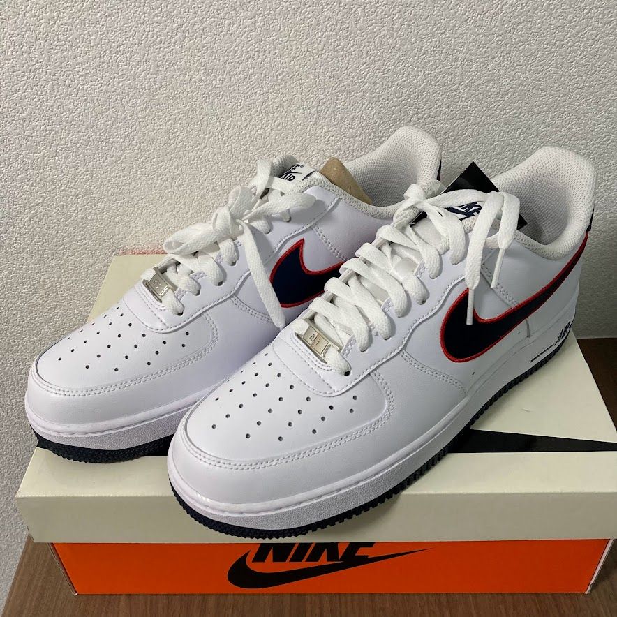 NIKE AIR FORCE 1 LOW HOUSTON COMETS FOUR-PEAT WHITE/NAVY 28cm