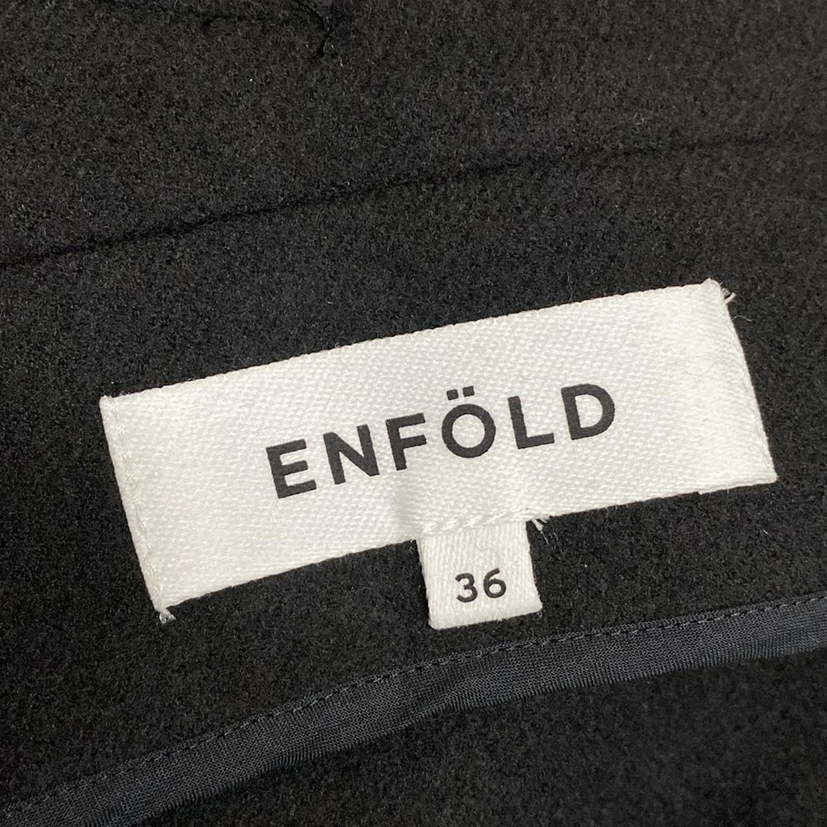 ENFOLD(エンフォルド) ワンピース サイズ36 S レディース - 黒
