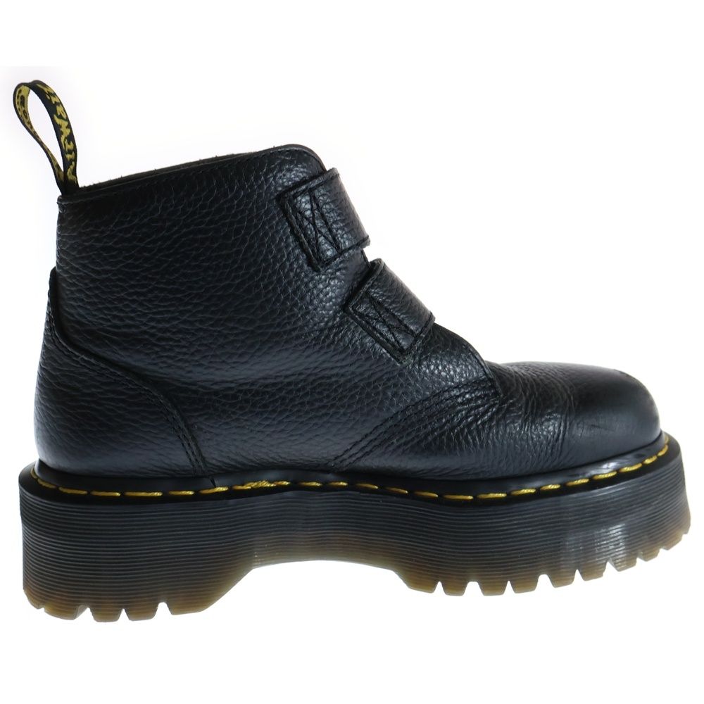 【美品】Dr.Martin 黒レザーデボンハート　ショートブーツ Dr.Martens (ドクターマーチン) DEVON HEART デボンハート