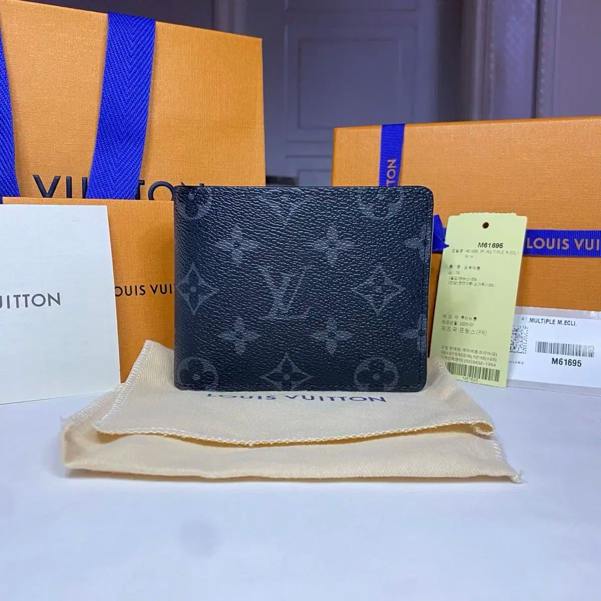 LOUIS VUITTON 新品未使用 トランプ ブルー LOUIS VUITTON （新品・未使用品）ルイ ヴィトン ポルトフォイユ