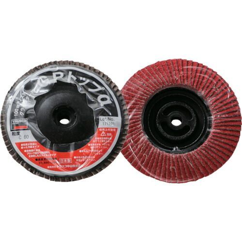 ＴＲＵＳＣＯ ＧＰトップα ねじ込み式 セラミック １００Φ ６０＃ １０枚入