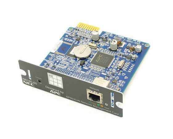 NEC N8180-60 AP9630JN ネットワークマネージメントカード2 10Base-T/100Base-TX対応SmartUPSシリーズ用