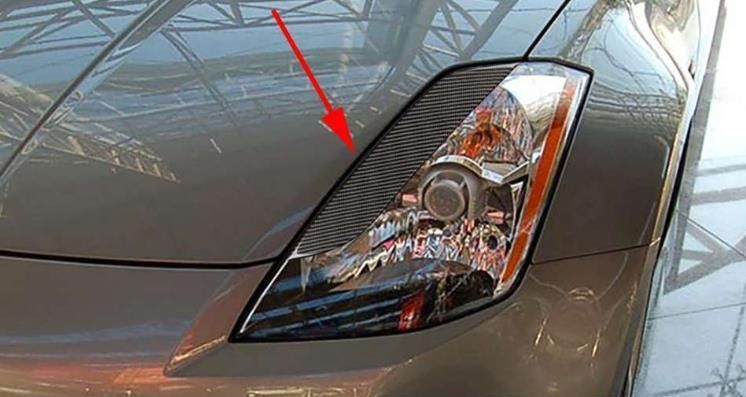 Z33 ヘッドライトカバー シルバー Z33 ヘッドライトカバー シルバー Z33 ヘッドライトカバー シルバー