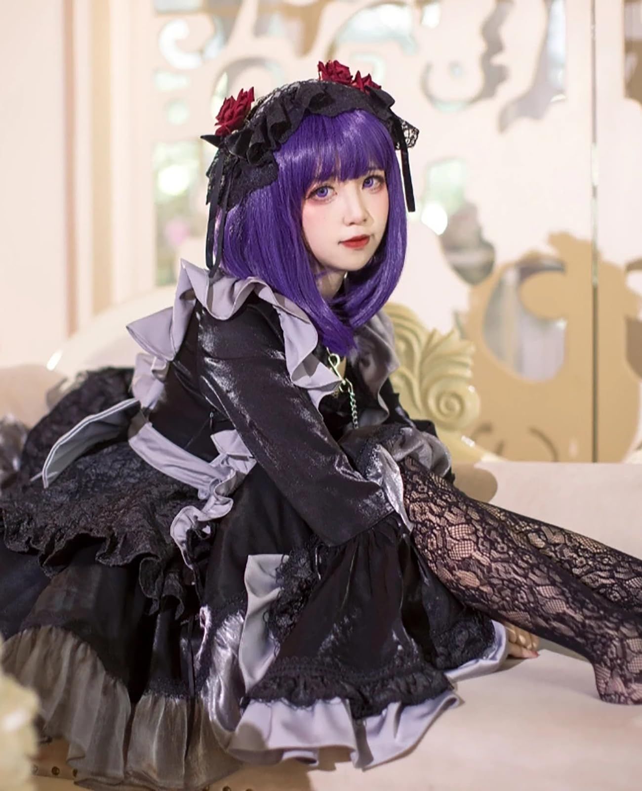 新品 [NOKIJP] 着せ恋 喜多川海夢 コスプレ メイド 黒江雫