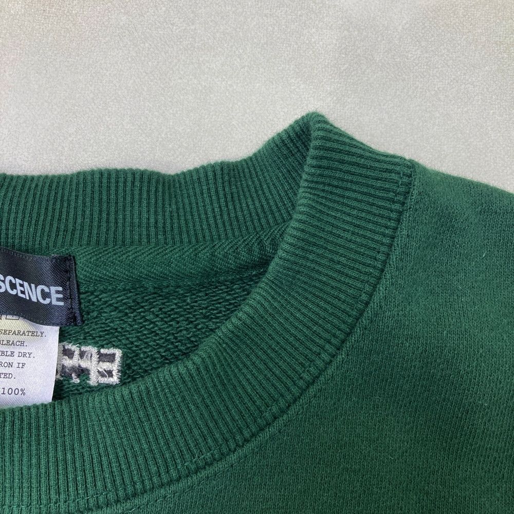 販売終了 サイズ X-LARGE EFFLORESCENCE エフロレッセンス スウェット トレーナー グリーン系 240101534231 ゴルフウェア メンズ ストスト