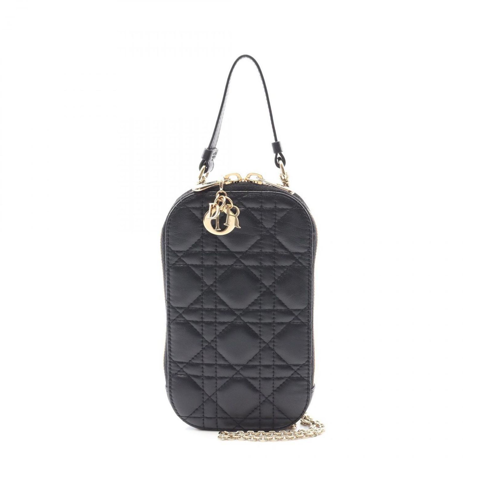 ディオール Dior ハンドバッグ LADY DIOR レディディオール フォン 