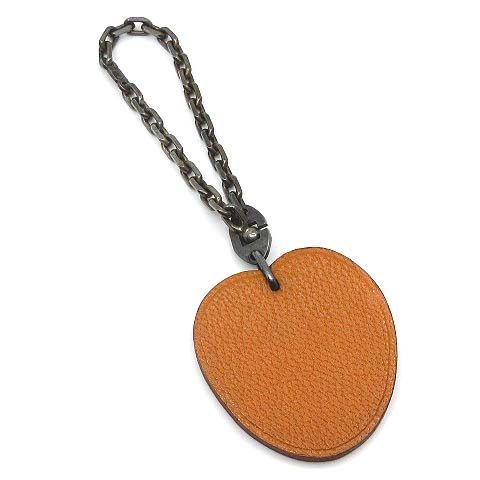 エルメス HERMES フルーツ チャーム キーホルダー アプリコット