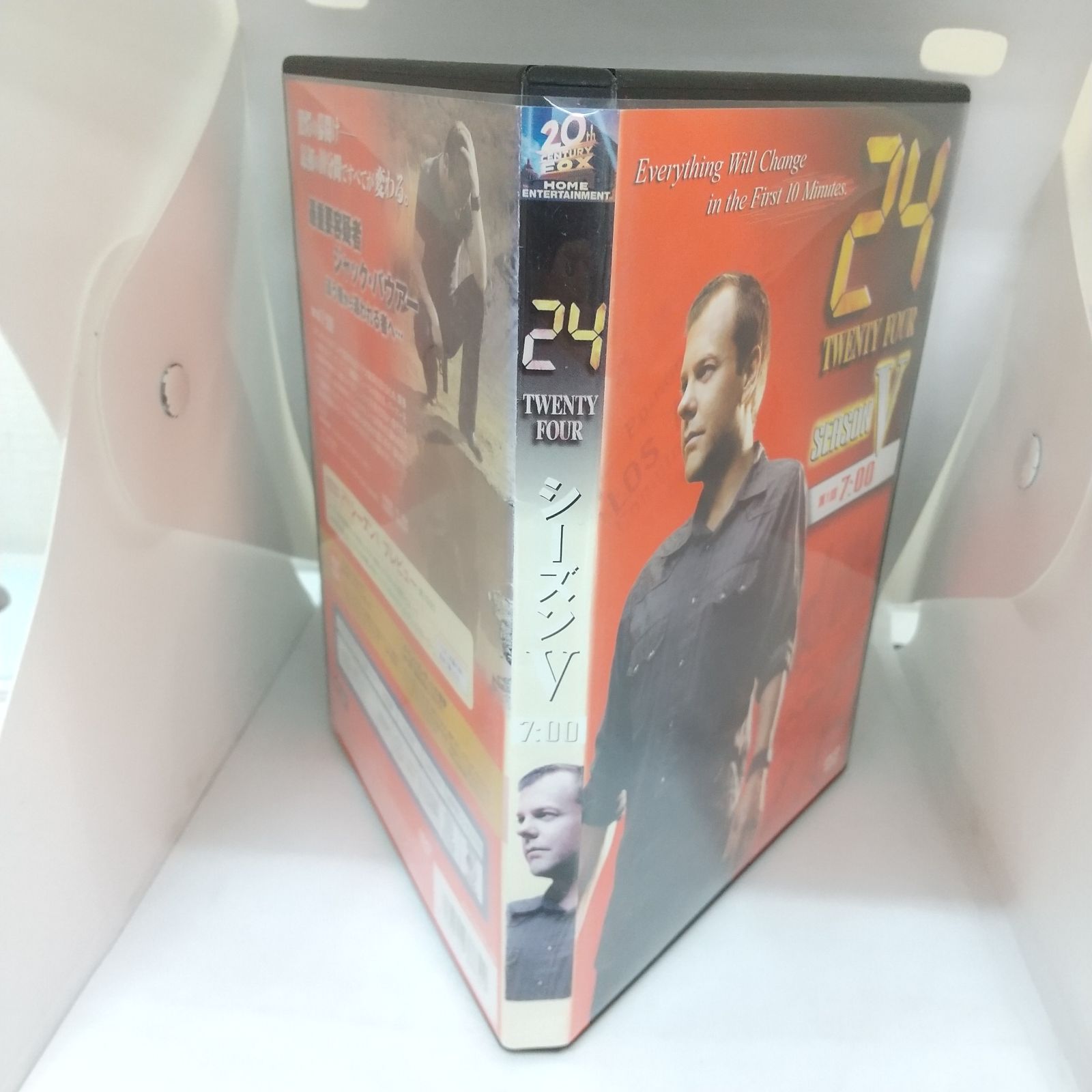 海外ドラマ　24 シーズンⅦ  ケース付き　中古 24 －TWENTY FOUR－ シーズンV 7:00 レンタル落ち 中古 DVD