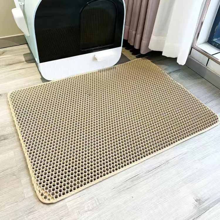 砂取りマット 58×90cm 猫砂 マット 猫 トイレマット 特大 猫砂キャッチャー 猫砂マット 猫砂飛び散り防止 猫トイレ用品 二重構造 滑り止め 清潔 お手入れ簡単 マット 送料無料#haze46