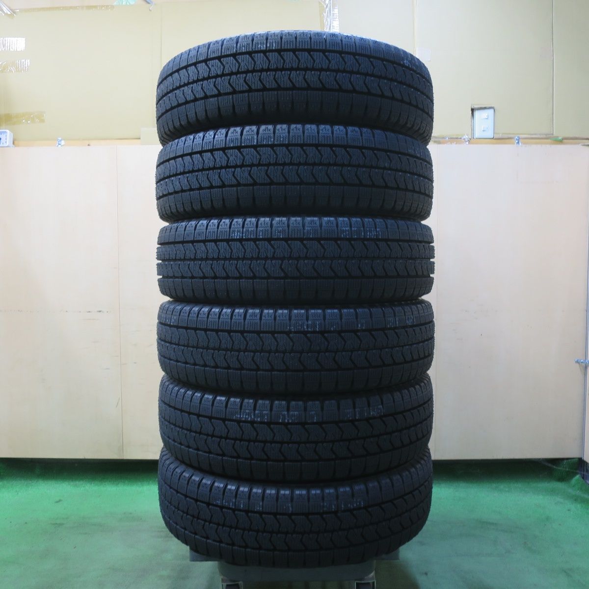 25年 6本 トラック タイヤ 205 70R16 111 109N スタッドレス ブリヂストン ブリザック W989 16インチ 5092405イスタ