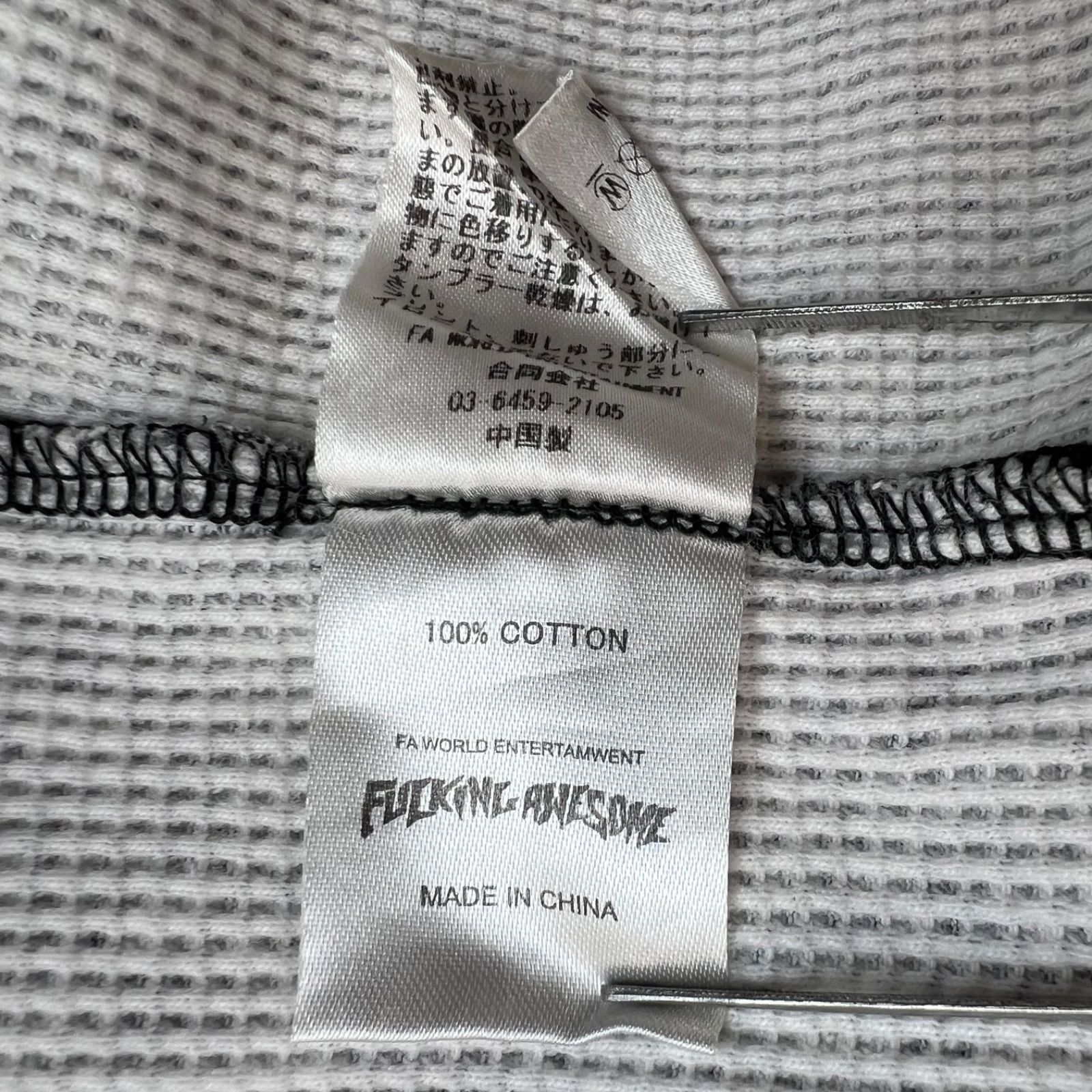 FUCKING AWESOME Sticker Stamp L/S Thermal L ファッキングオーサム 
