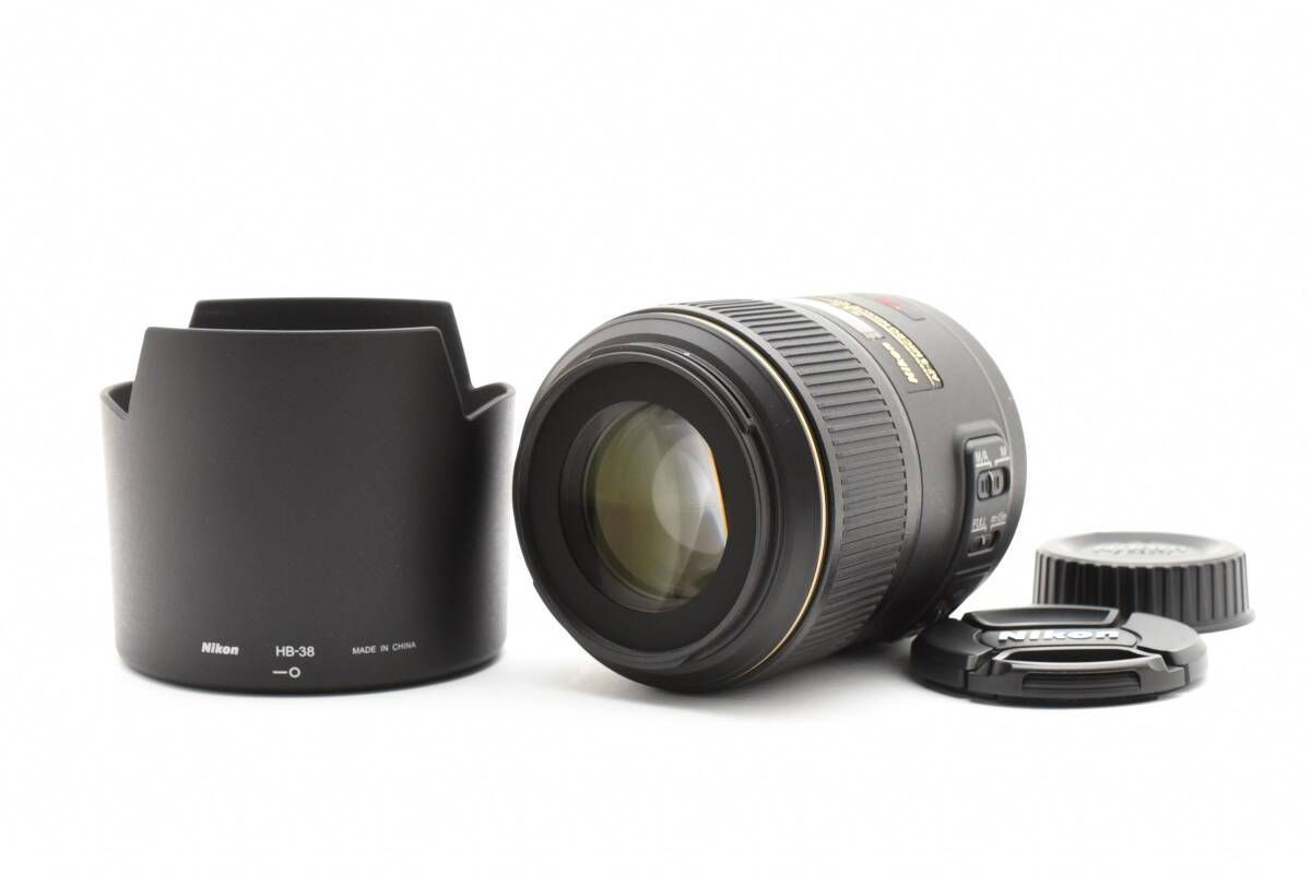 上品 ニコン Nikon AF-S VR MICRO NIKKOR 105mm F2.8 G IF ED 1786A38
