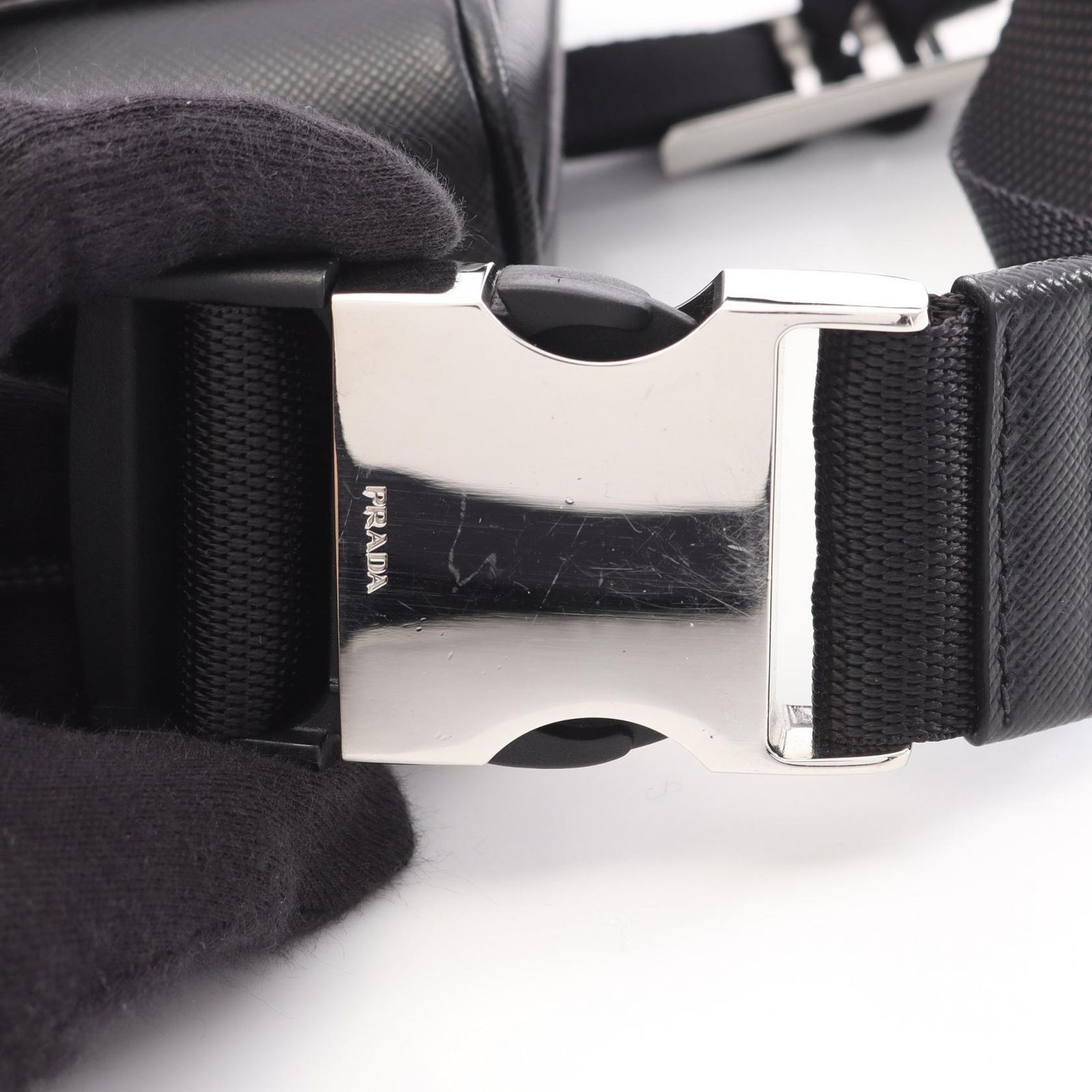 PRADA MARSUPIO ボディバッグ・ウエストポーチ ブラック PRADAプラダ