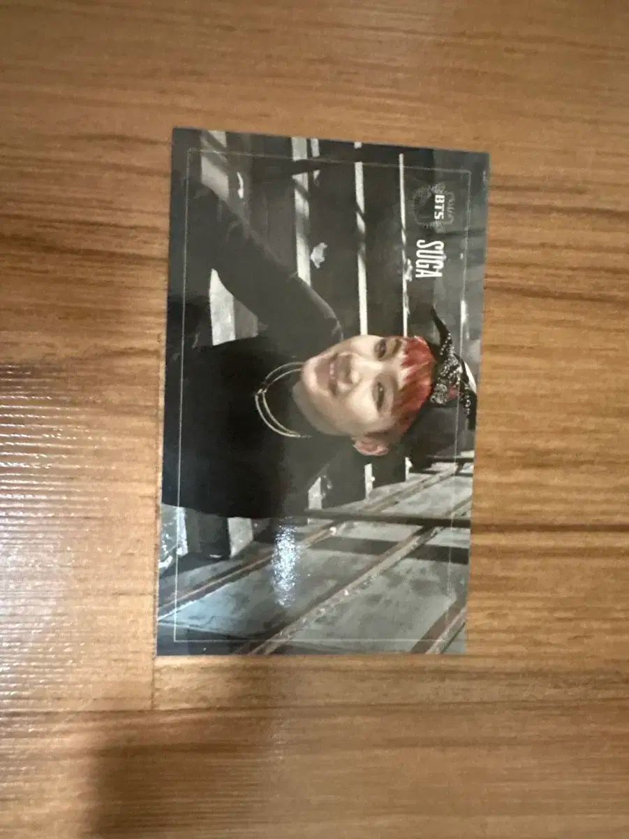 BTS(防弾少年団・バンタン) DARK＆WILD シュガ(SUGA・ユンギ) トレカ