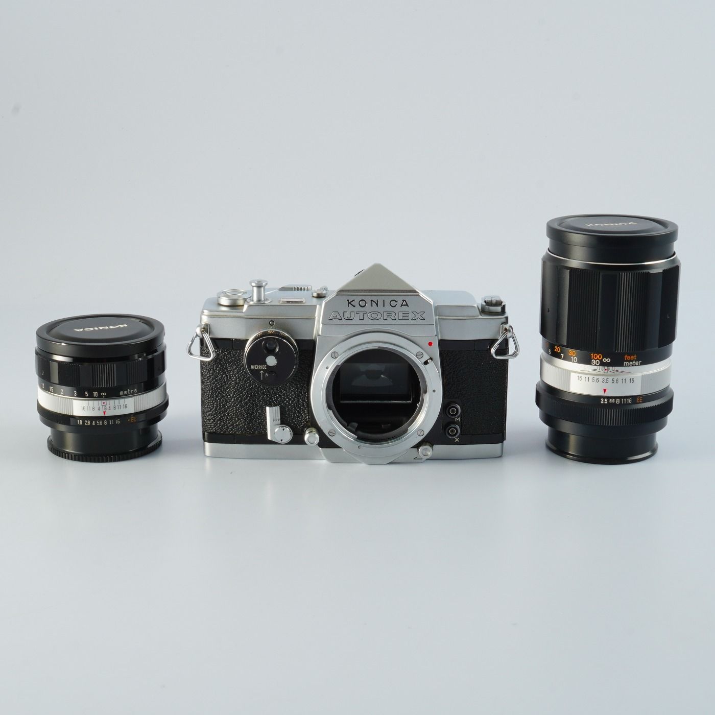 TESTED】 Konica コニカ AUTOREX Full & Half + HEXANON 52mm F/1.8 + 