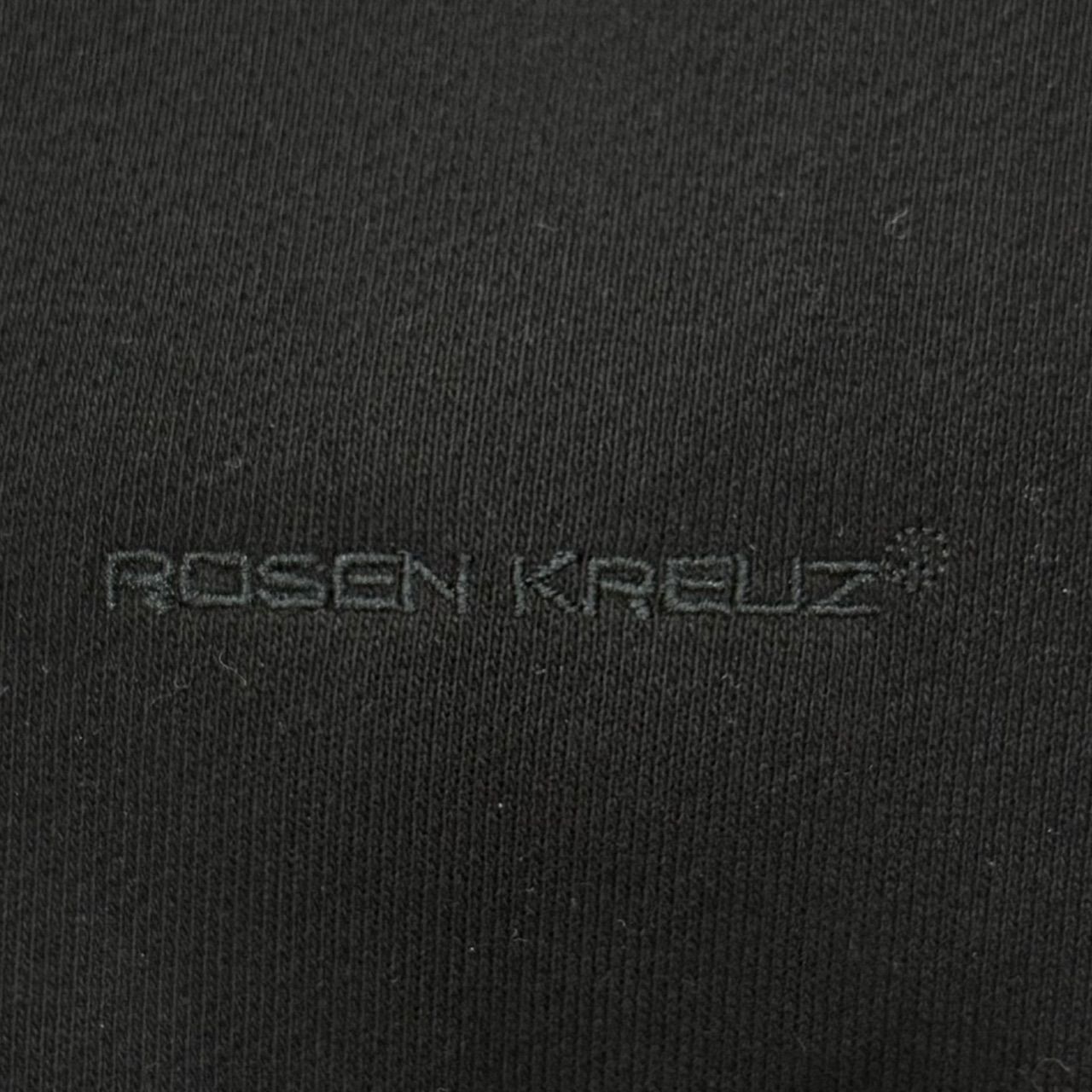 参考上代21780円 Rosen Kreuz layered crop double zip up レイヤード