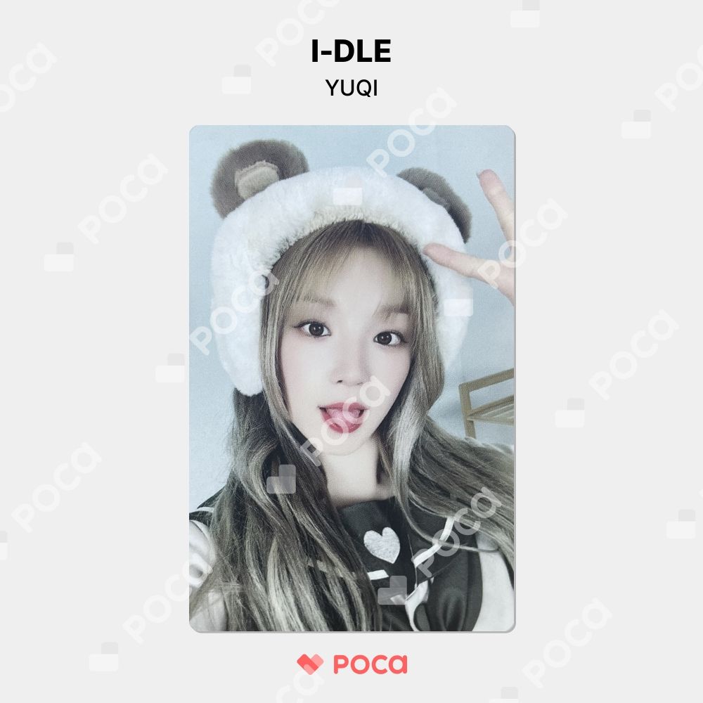 【(G)I-DLE ウギ】 YUQ1 Makestar 公式 トレカ Pocamarket公式