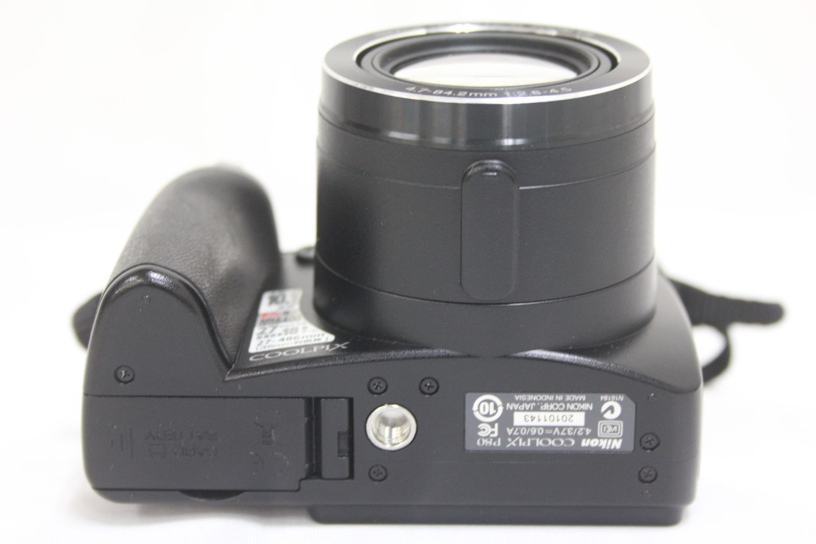 返品保証】 【元箱付き】ニコン Nikon Coolpix P80 18x バッテリー付き 