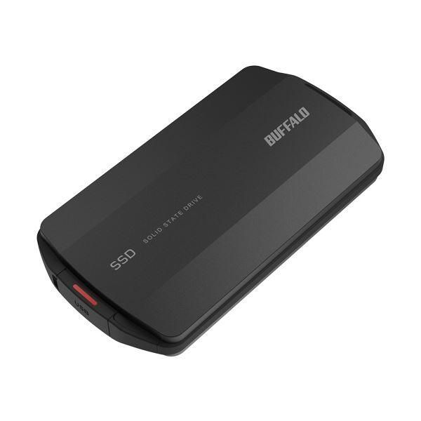 バッファロー USB3.2(Gen2)ポータブルSSD TypeA&C 1.0TB バッファロー USB3.2(Gen2)ポータブルSSD TypeA&C 1.0TB