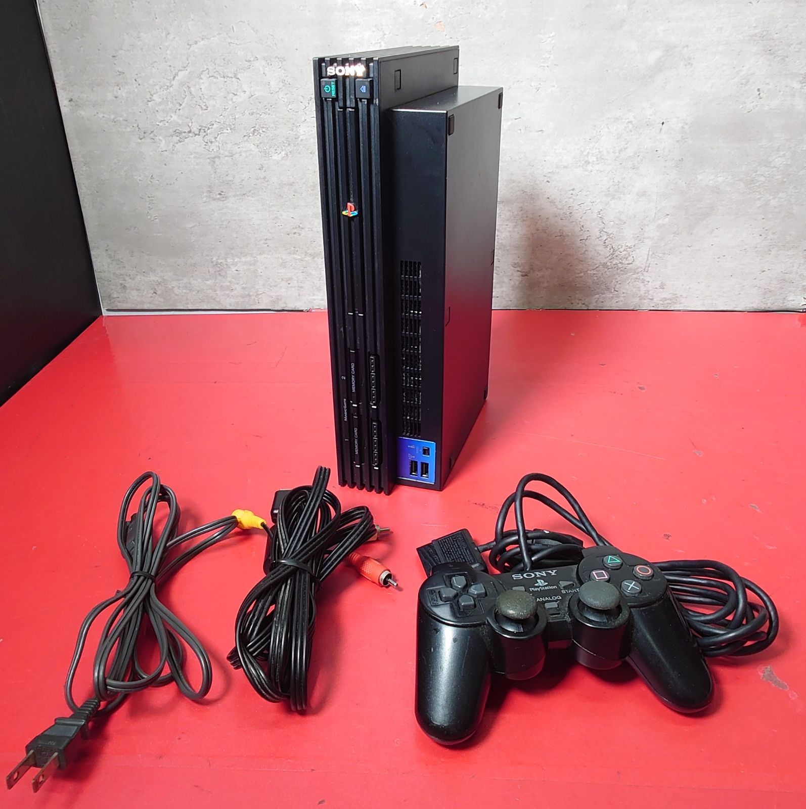 □プレイステーション2本体 ブラック(SCPH-10000) PS2ハード