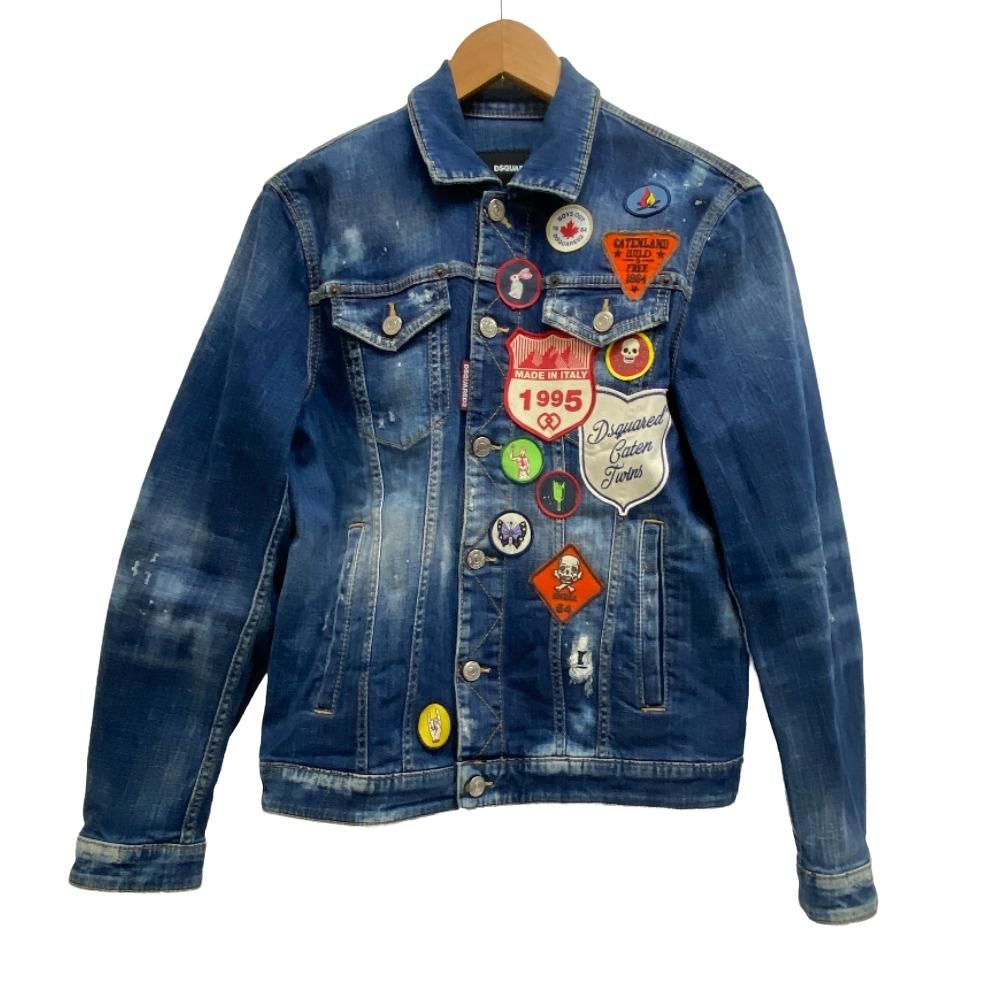 DSQUARED2/ディースクエアード S74AM0790 18AW 44 ワッペン デニム