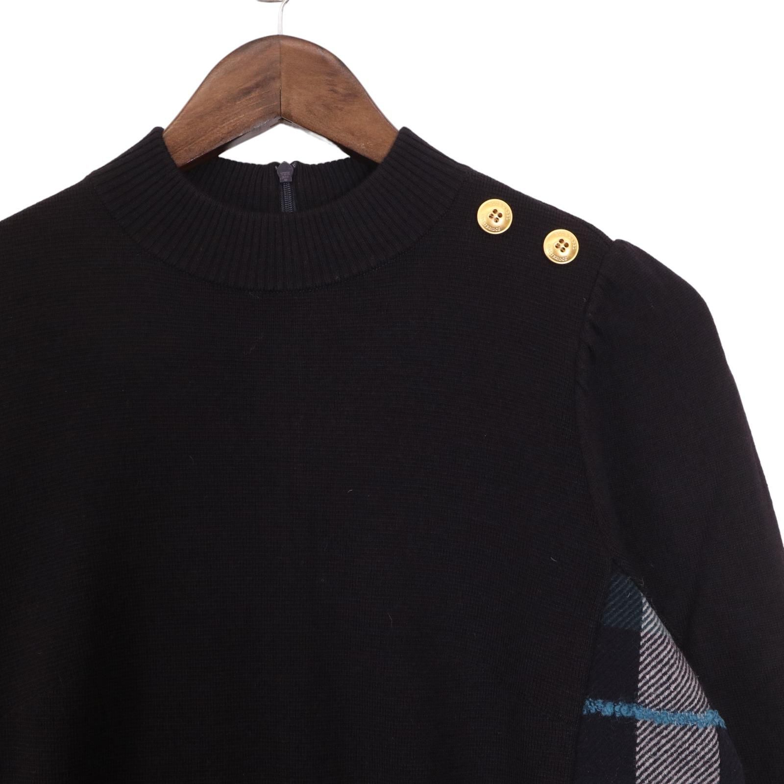 ブルーレーベルミラノリブニットワンピースSize36