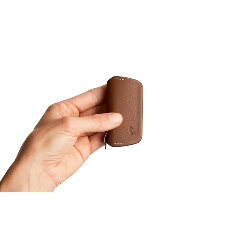 Bellroy Key Cover Third Edition レザーキーケース カギ2～4本を収納 - Hazelnut NEXPOTALLINN_EU