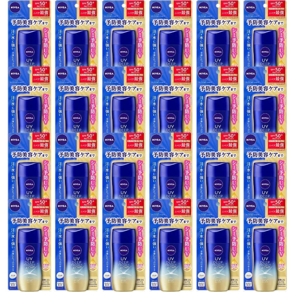 【24本セット】ニベア UV ディープ プロテクト u0026 ケア ジェル
