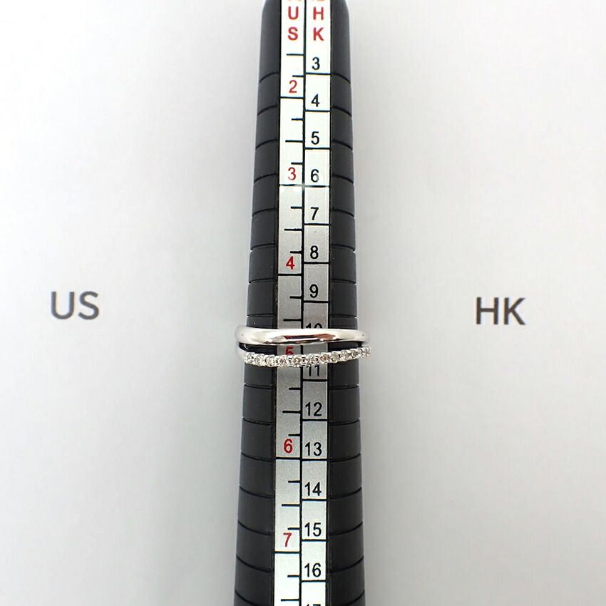 ヴァンドーム K18WG ダイヤモンド リング /9号/g502-45 - メルカリ 