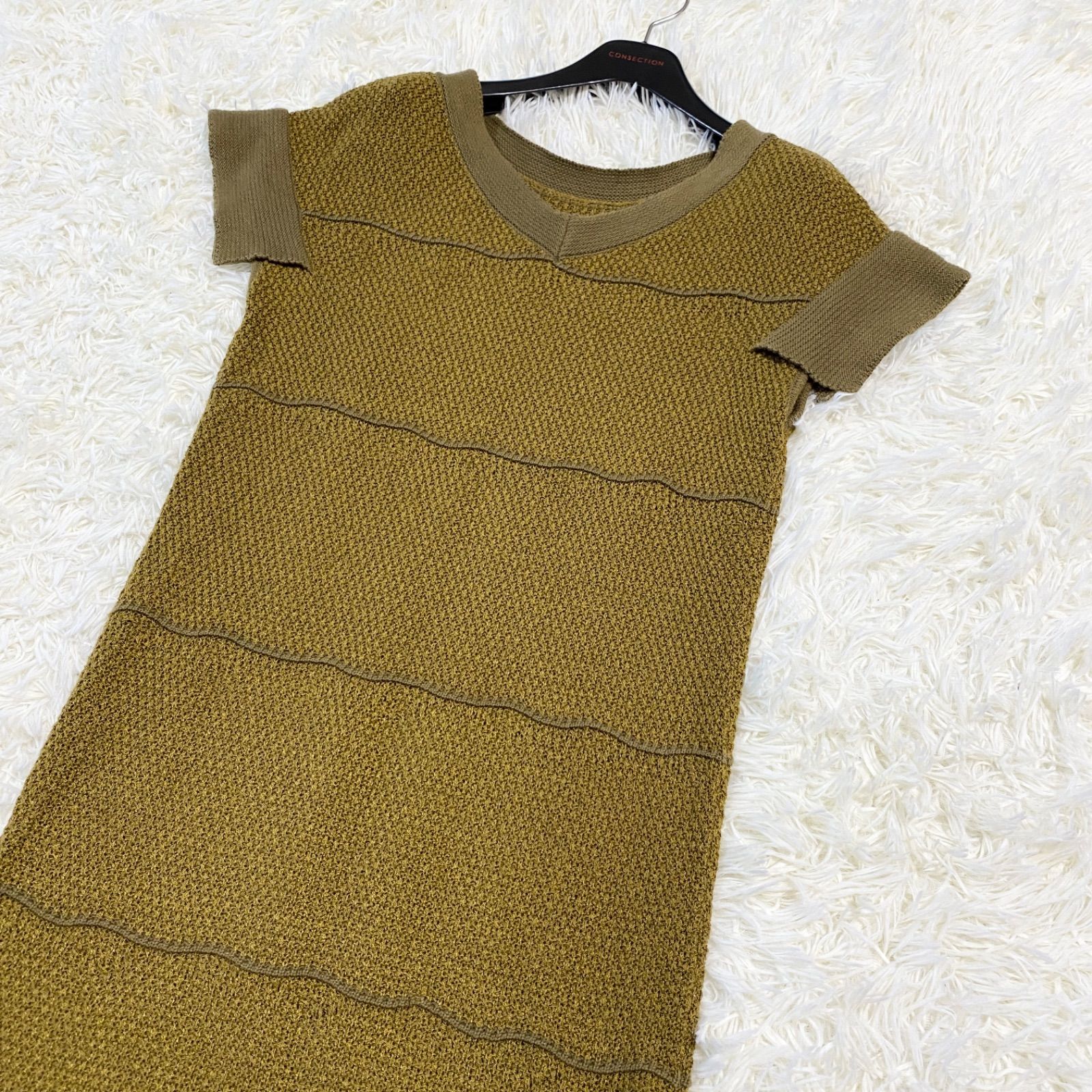 pinue アイレットニットワンピース 田久保夏鈴 レポ】ファッションブランド