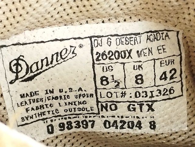 ダナー ブーツ