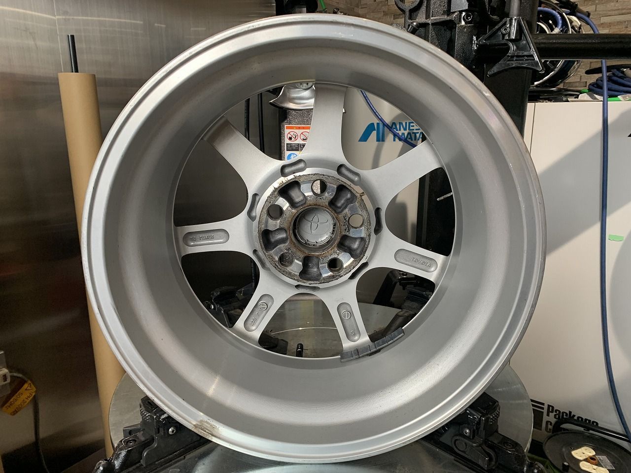 送料込 エスティマ 純正17×7J+50 114.3-5h 送料込 エスティマ 純正17×7J+50 114.3-5h トヨタ エスティマ