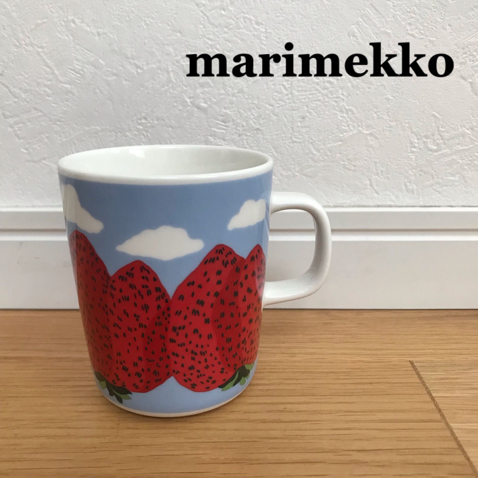 希少！新品☆マリメッコ marimekko☆マンシッカヴォレット 2枚☆いちご-