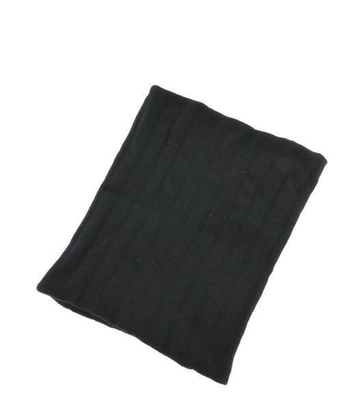 YOHJI YAMAMOTO +NOIR マフラー 黒 2001524S0009 YOHJI YAMAMOTO +NOIR マフラー レディース 【古着】【中古