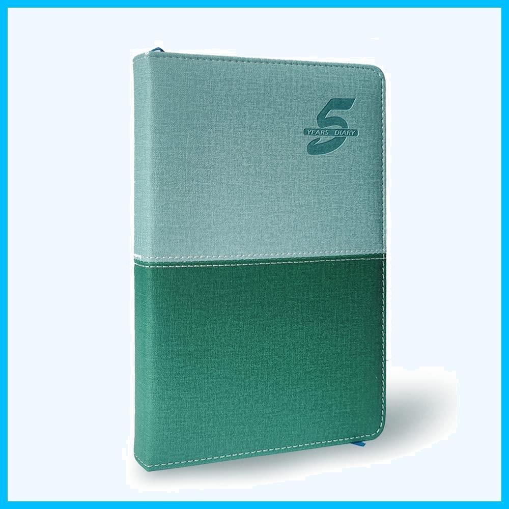 商品 SHOOTING 5年日記 手帳 日記帳 5年 横書き A5 日付け表示あり グリーン